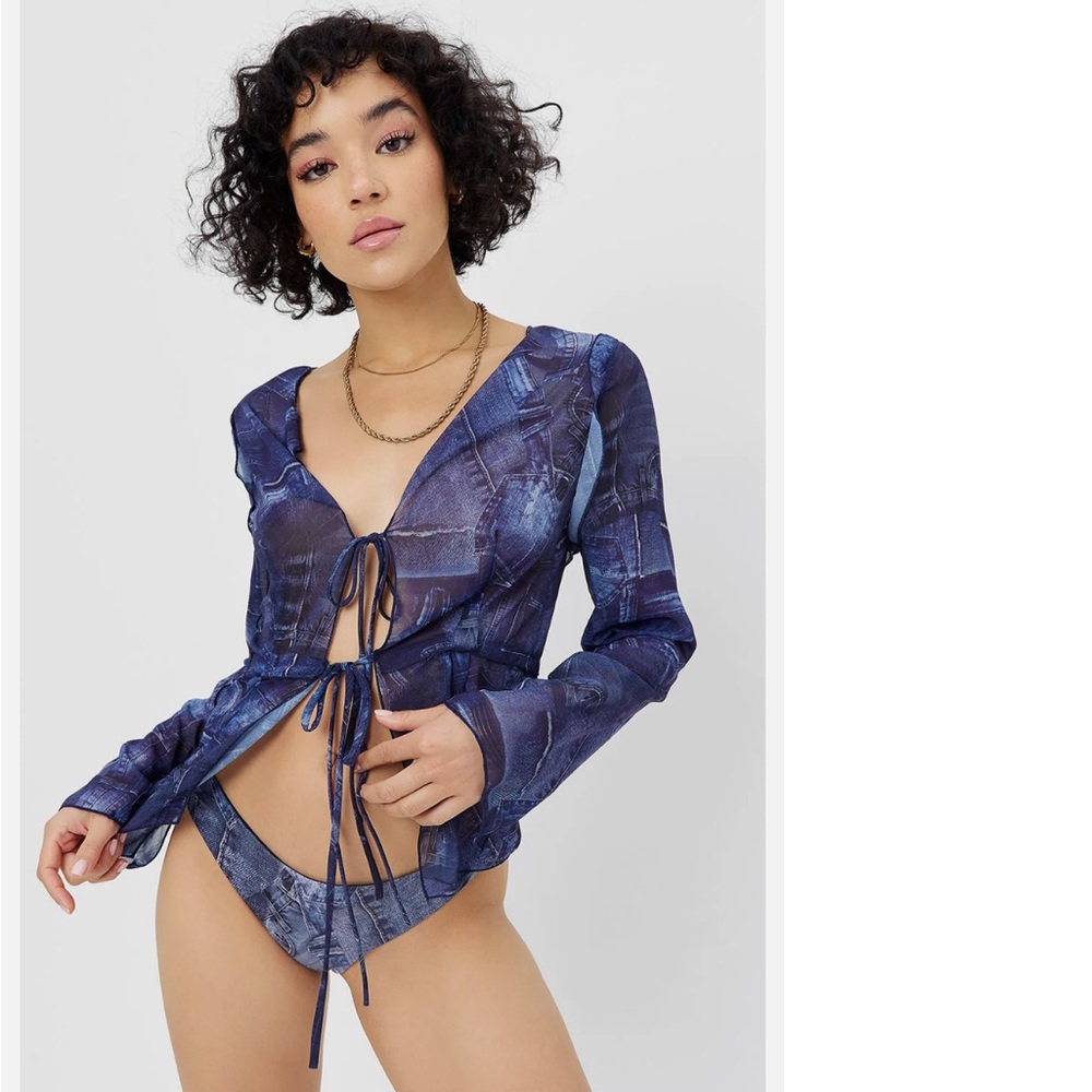 Frankies Bikini Molly Long Sleeve Top